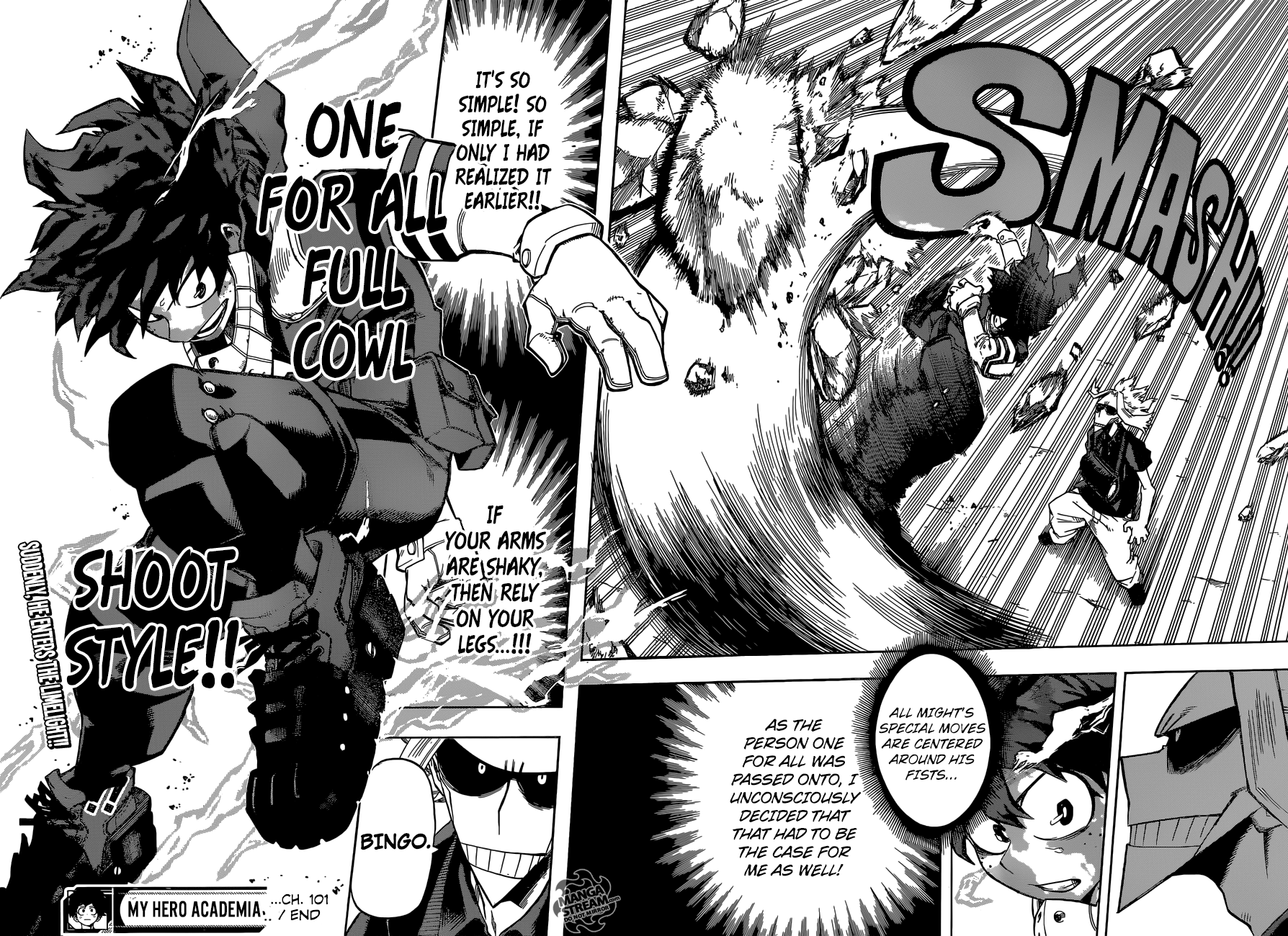 Boku no Hero Academia Chapter 101 21